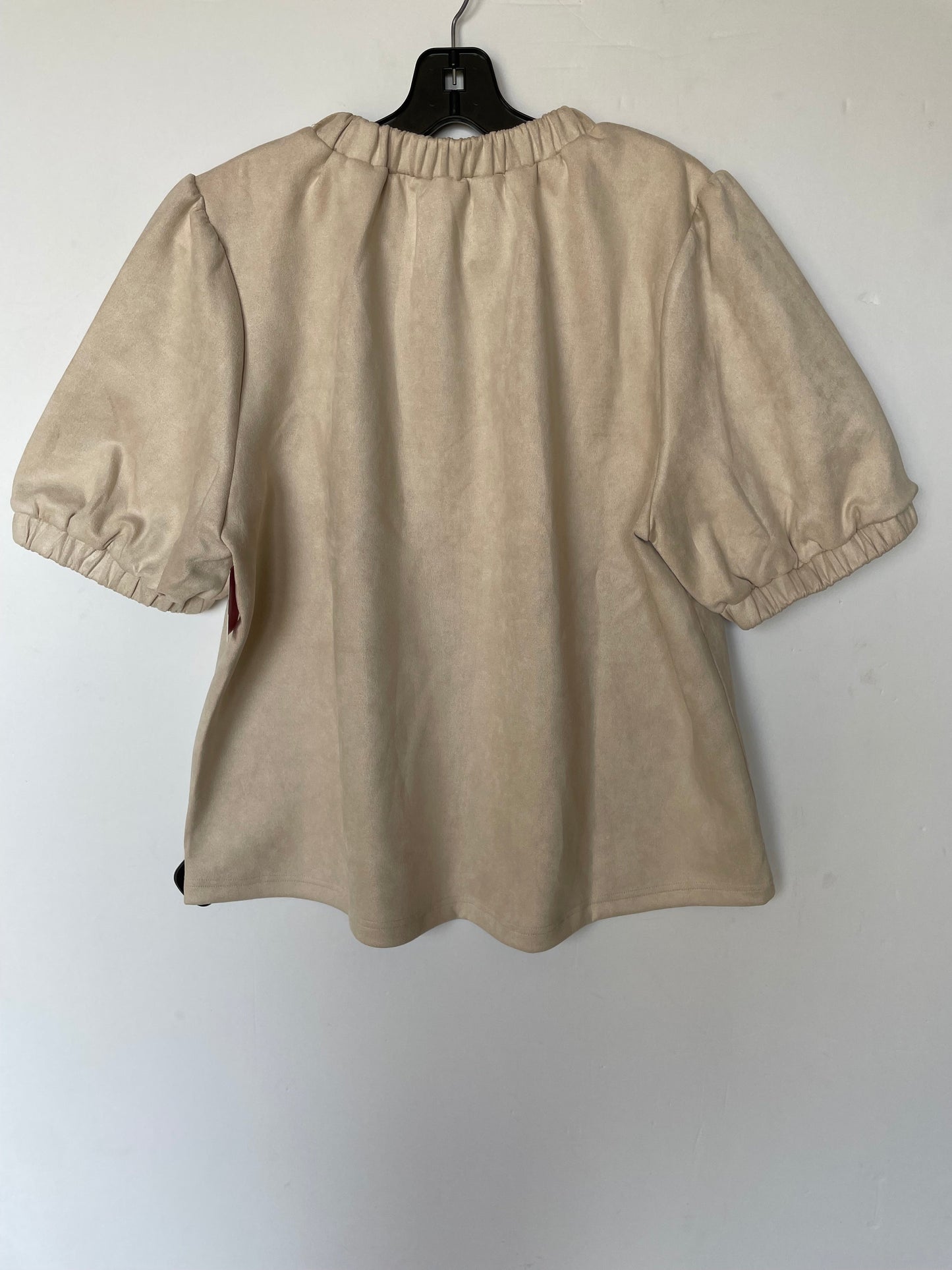 Beige Top Short Sleeve Thml, Size M