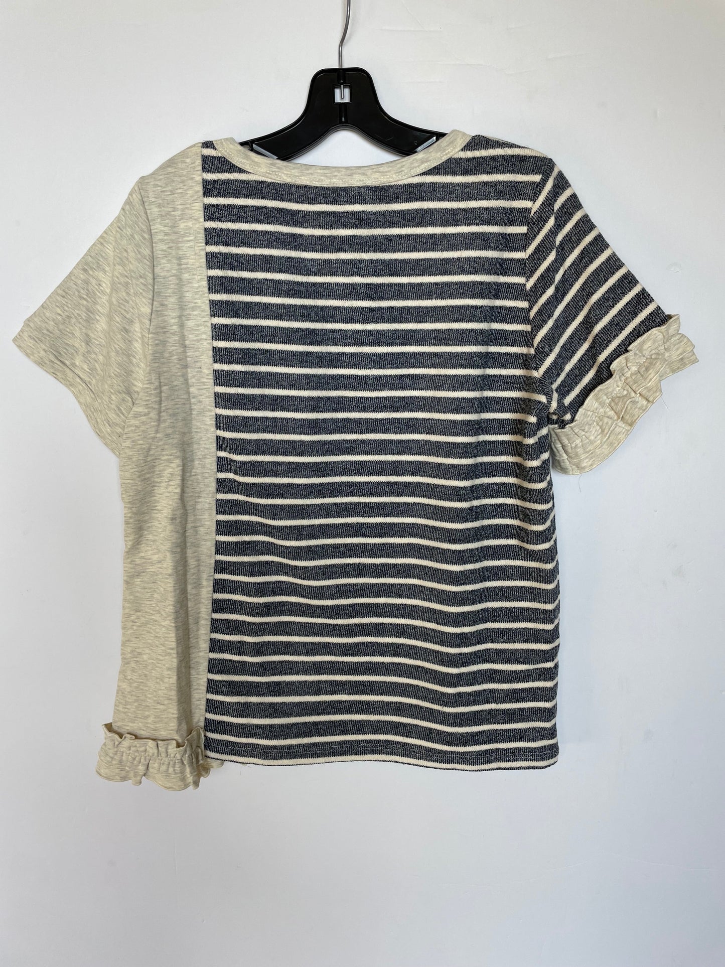 Navy Top Short Sleeve Thml, Size M