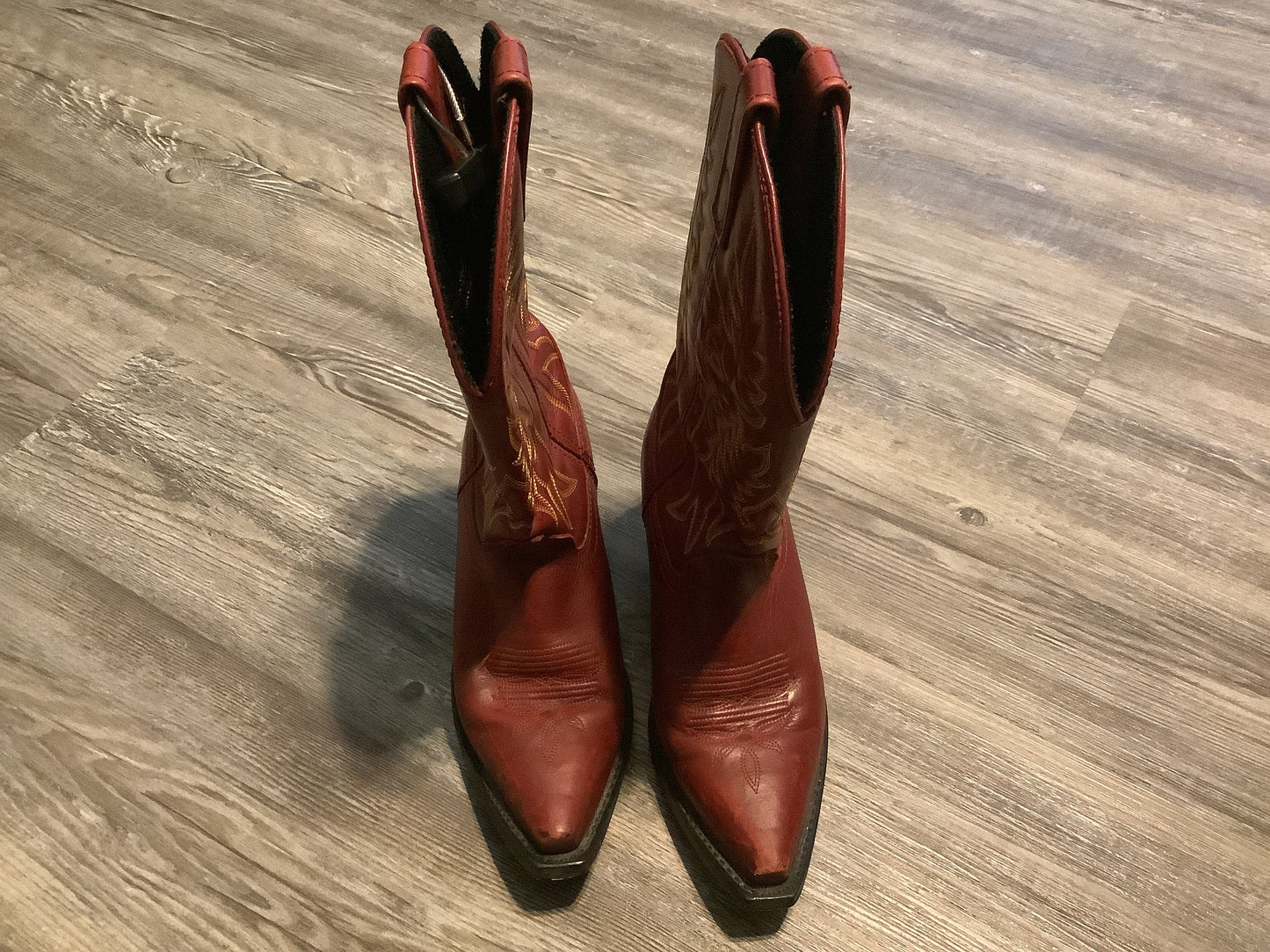 Red Boots Western Laredo, Size 7