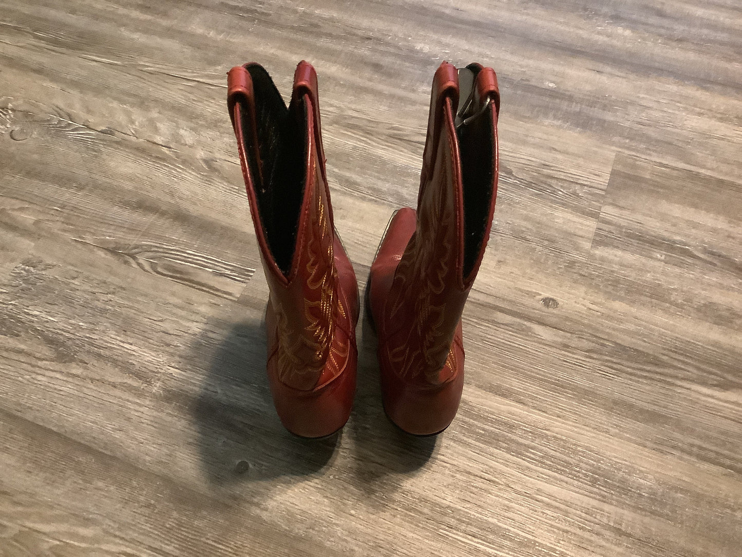 Red Boots Western Laredo, Size 7