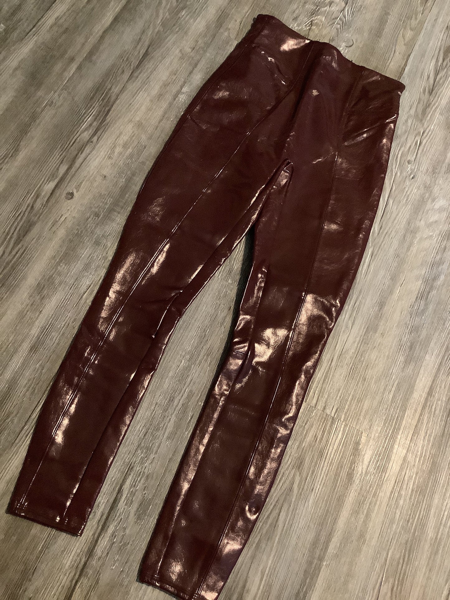 Pants Leggings By Spanx In Brown, Size: 8