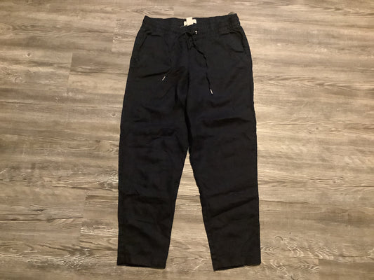 Navy Pants Linen H&m, Size 6