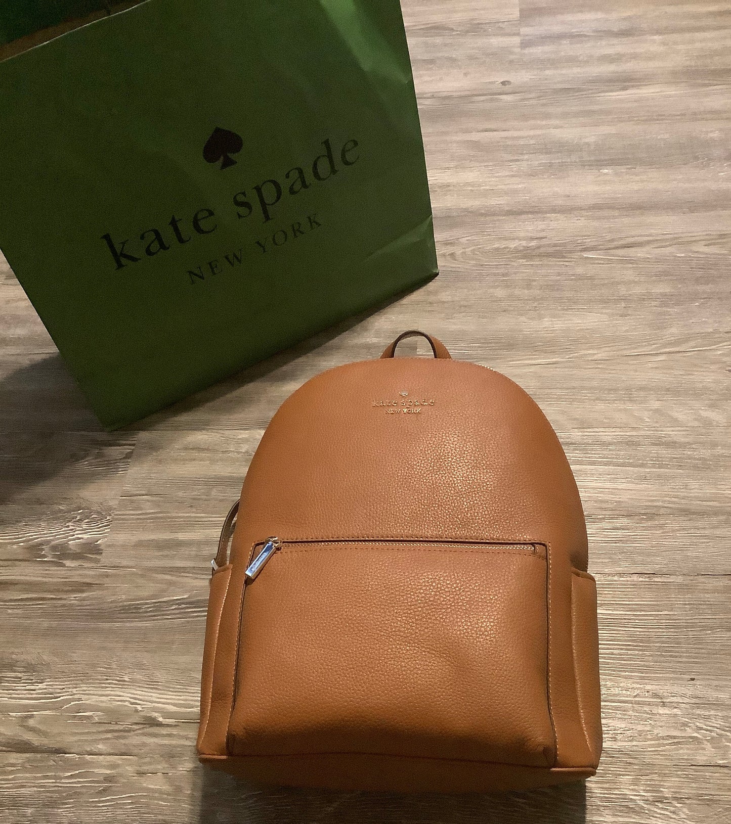 Backpack Leather Kate Spade, Size Large