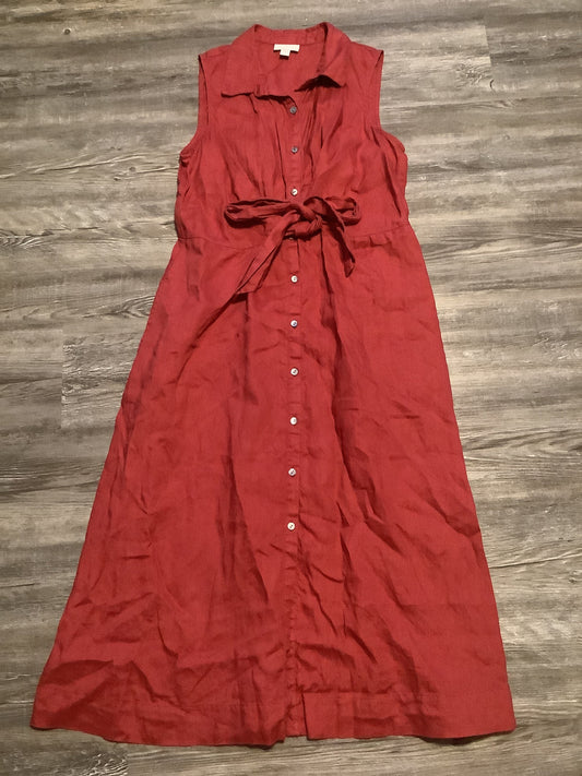 Red Dress Casual Maxi J. Jill, Size S