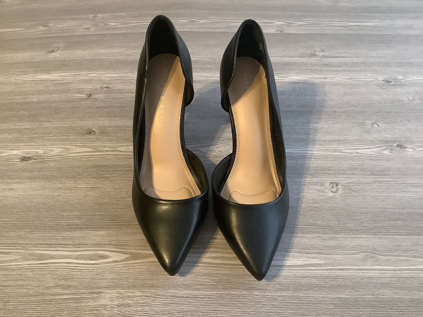 Black Shoes Heels Stiletto Kelly And Katie, Size 8