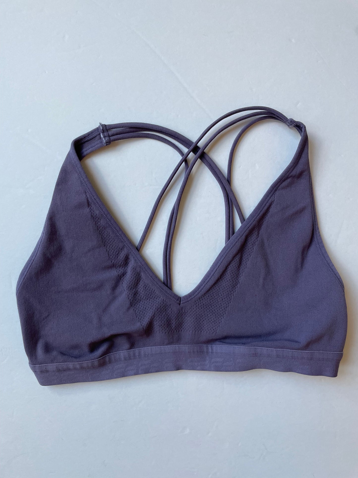 Athletic Bra By Fabletics In Purple, Size: M