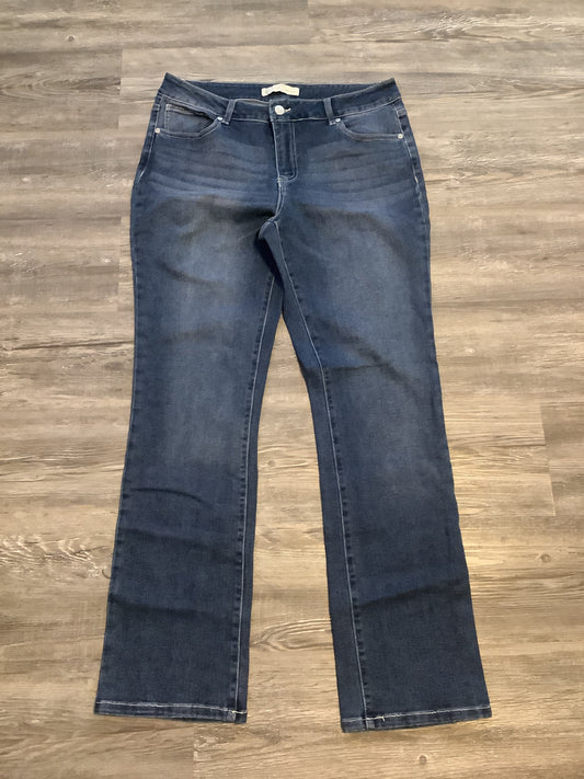 Blue Denim Jeans Boot Cut Cato, Size 10