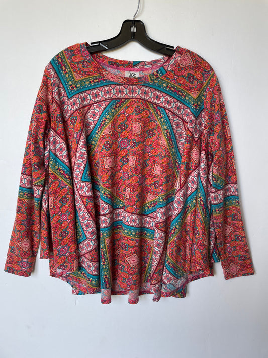 Multi-colored Top Long Sleeve Ivy Jane, Size S