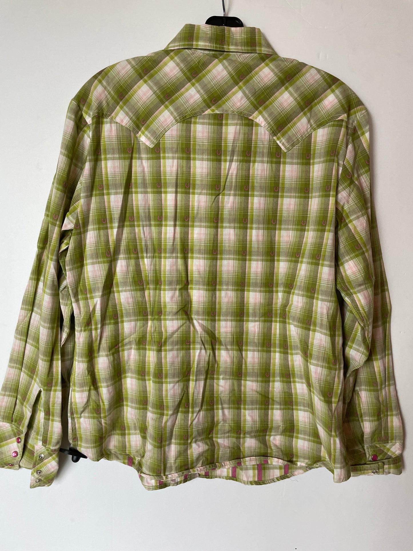 Green Top Long Sleeve Cmc, Size L