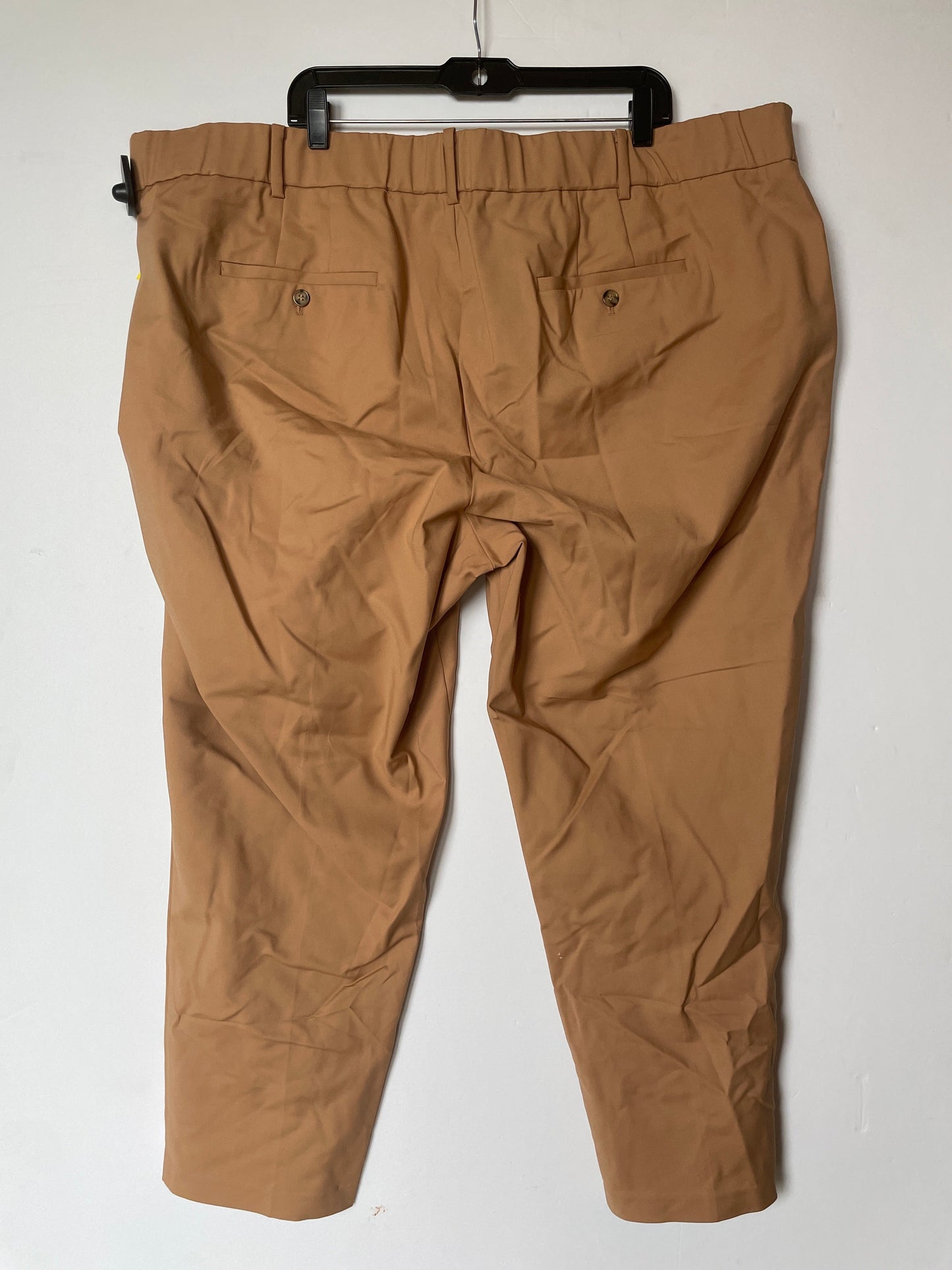 Tan Pants Cropped Eloquii, Size 26