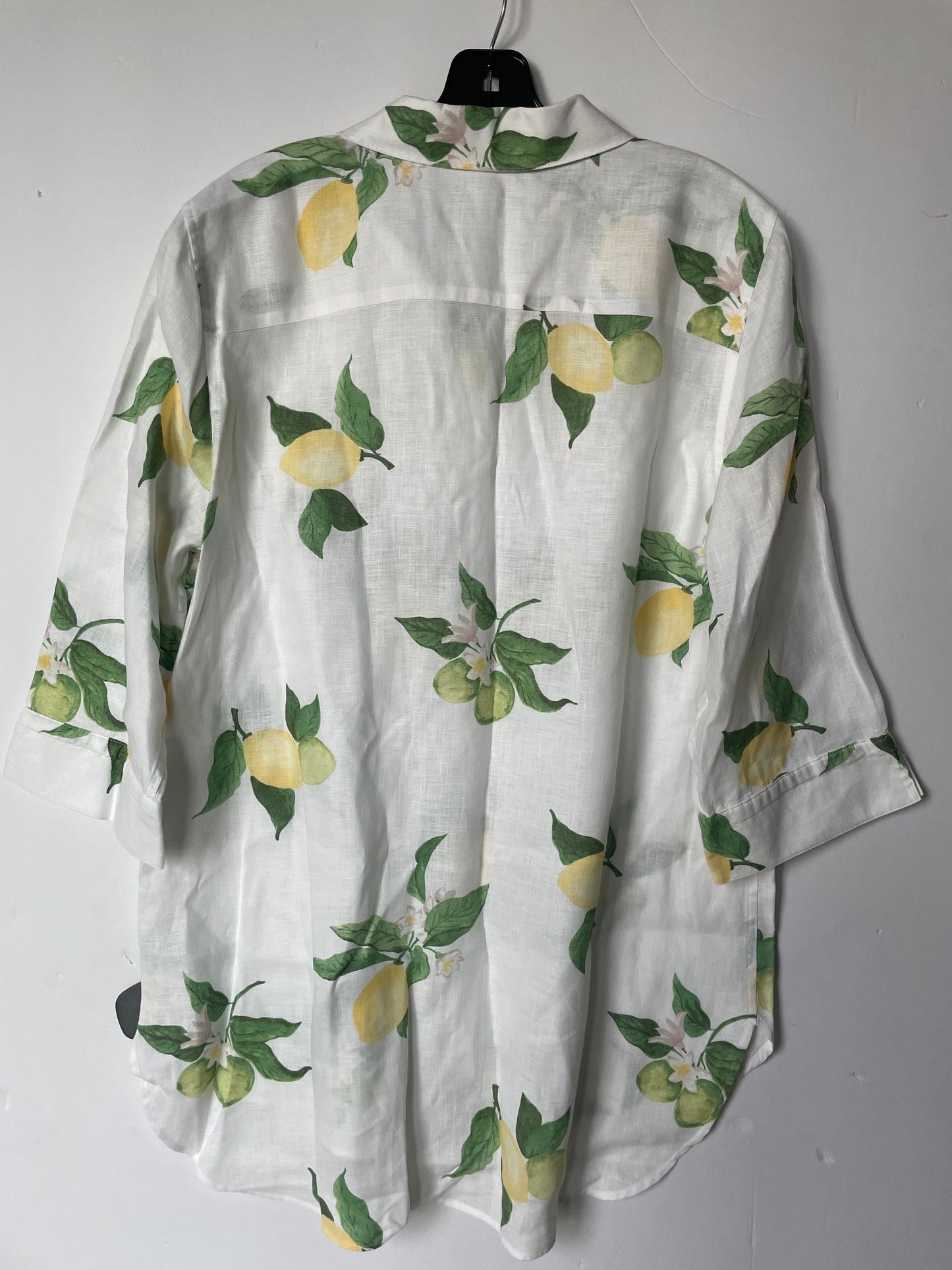 White Top Short Sleeve Chicos, Size L