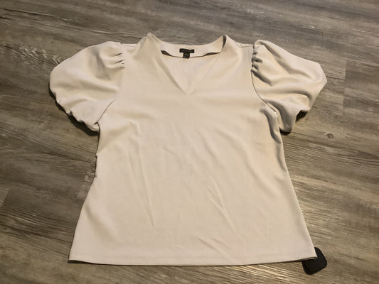 Grey Top Short Sleeve Ann Taylor, Size S