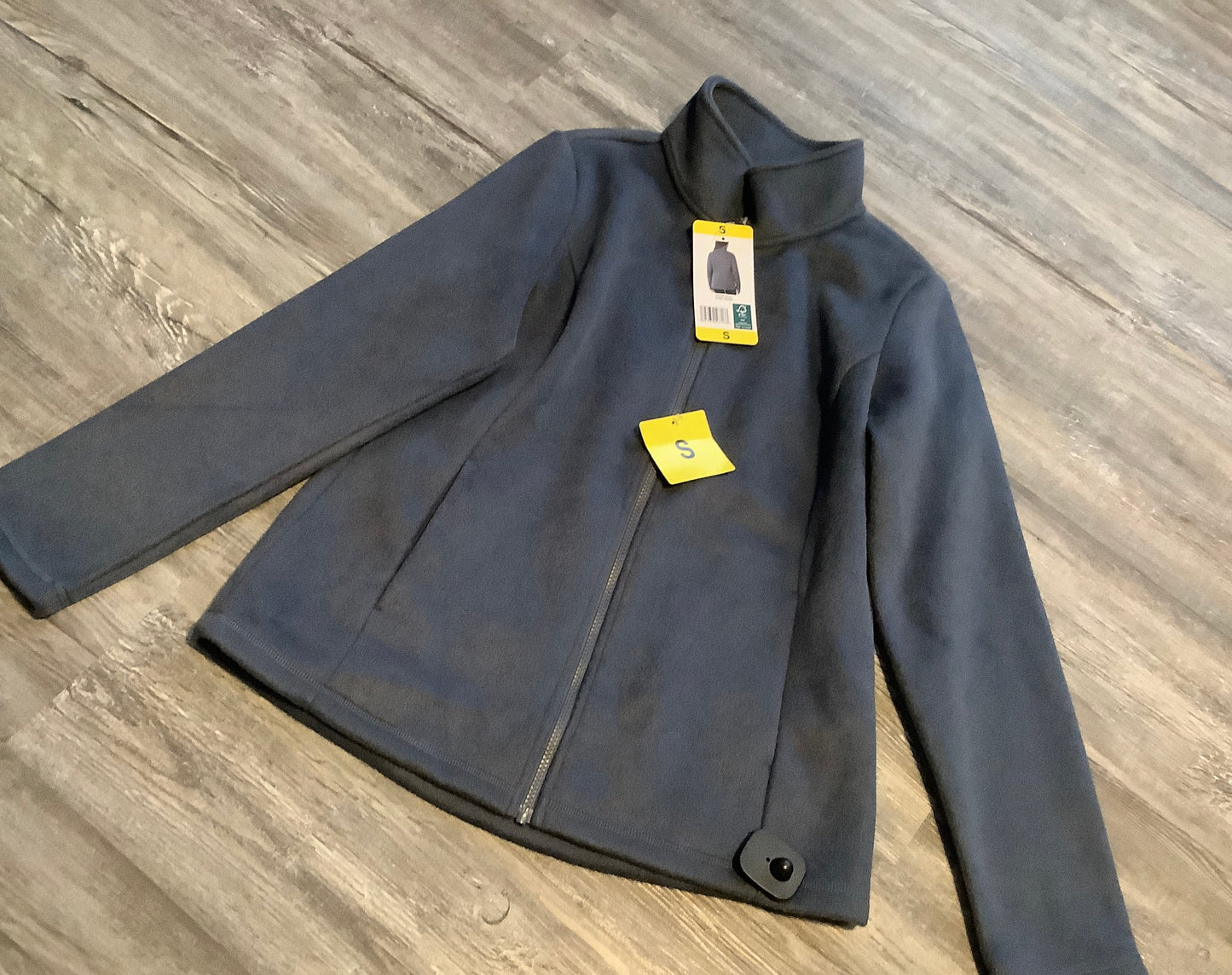 Jacket Fleece By 32 Degrees In Grey, Size: S