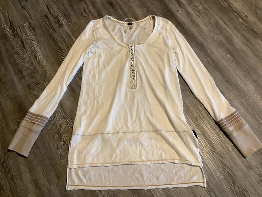 Top Long Sleeve By We The Free In Cream, Size: Xs