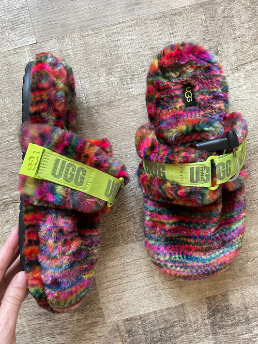 Slippers By Ugg In Multi-colored, Size: 9