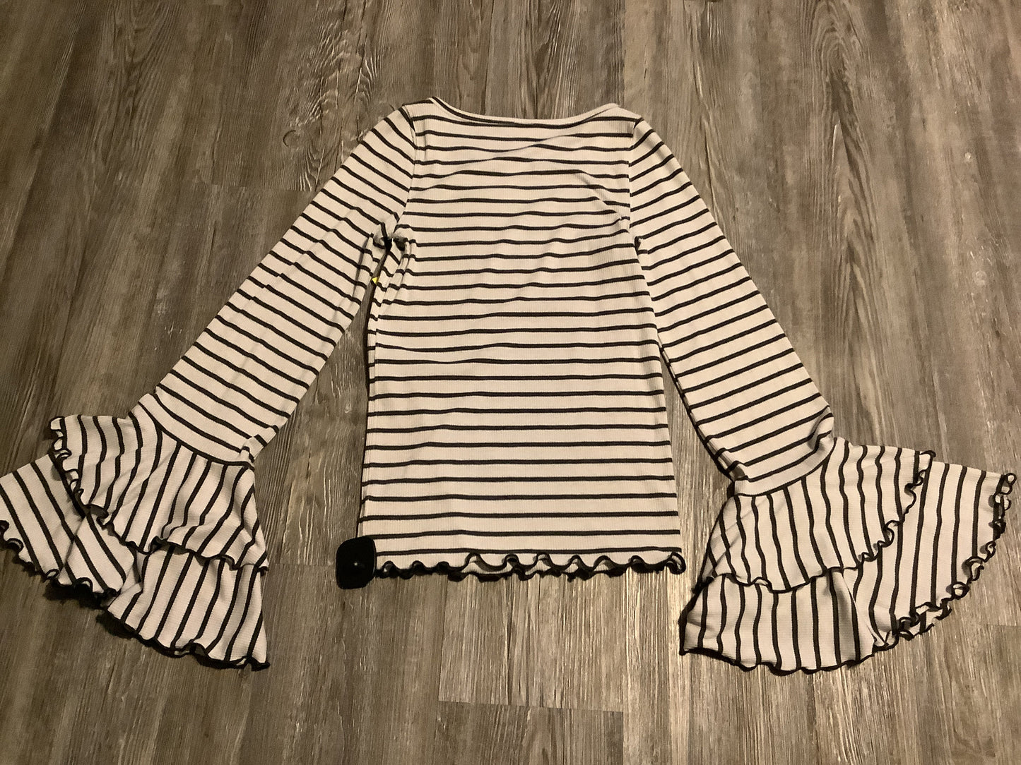 Top Long Sleeve Basic By We The Free In Striped Pattern, Size: S