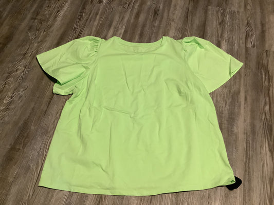 Top Short Sleeve By A New Day In Green, Size: Xxl