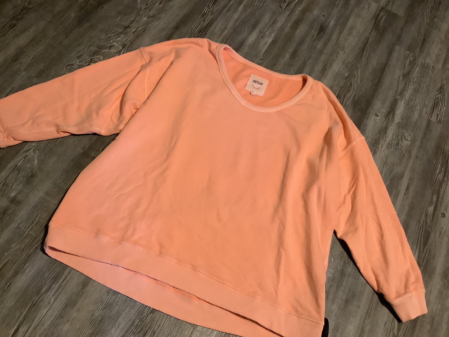 Sweatshirt Crewneck By Aerie In Orange, Size: Xl