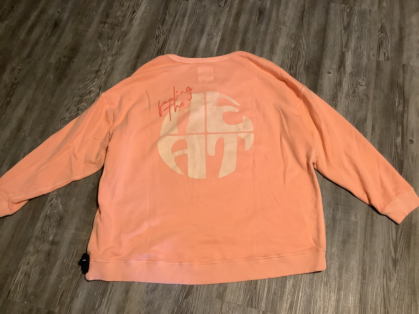 Sweatshirt Crewneck By Aerie In Orange, Size: Xl