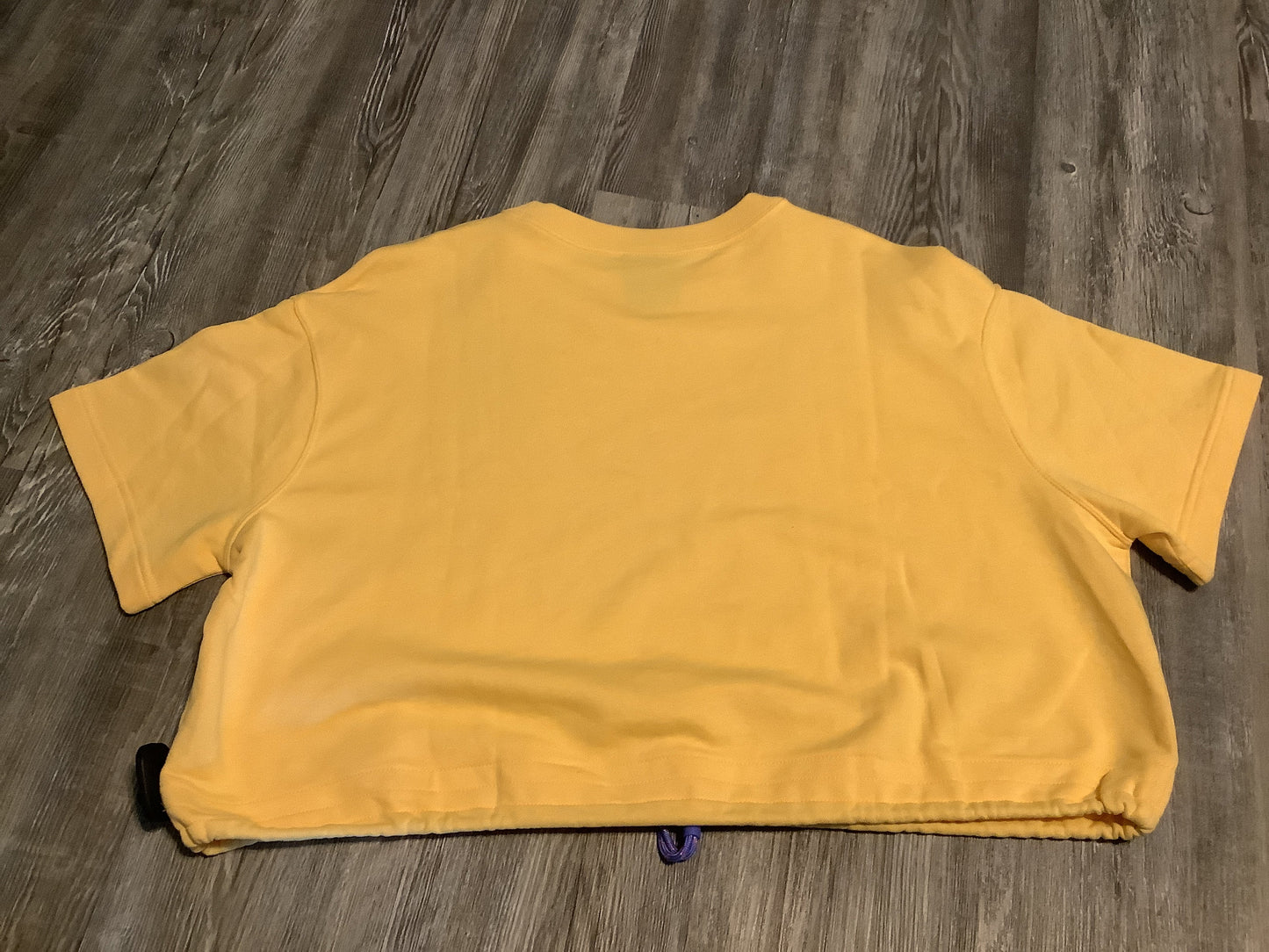 Top Short Sleeve By Nike Apparel In Yellow, Size: Xl