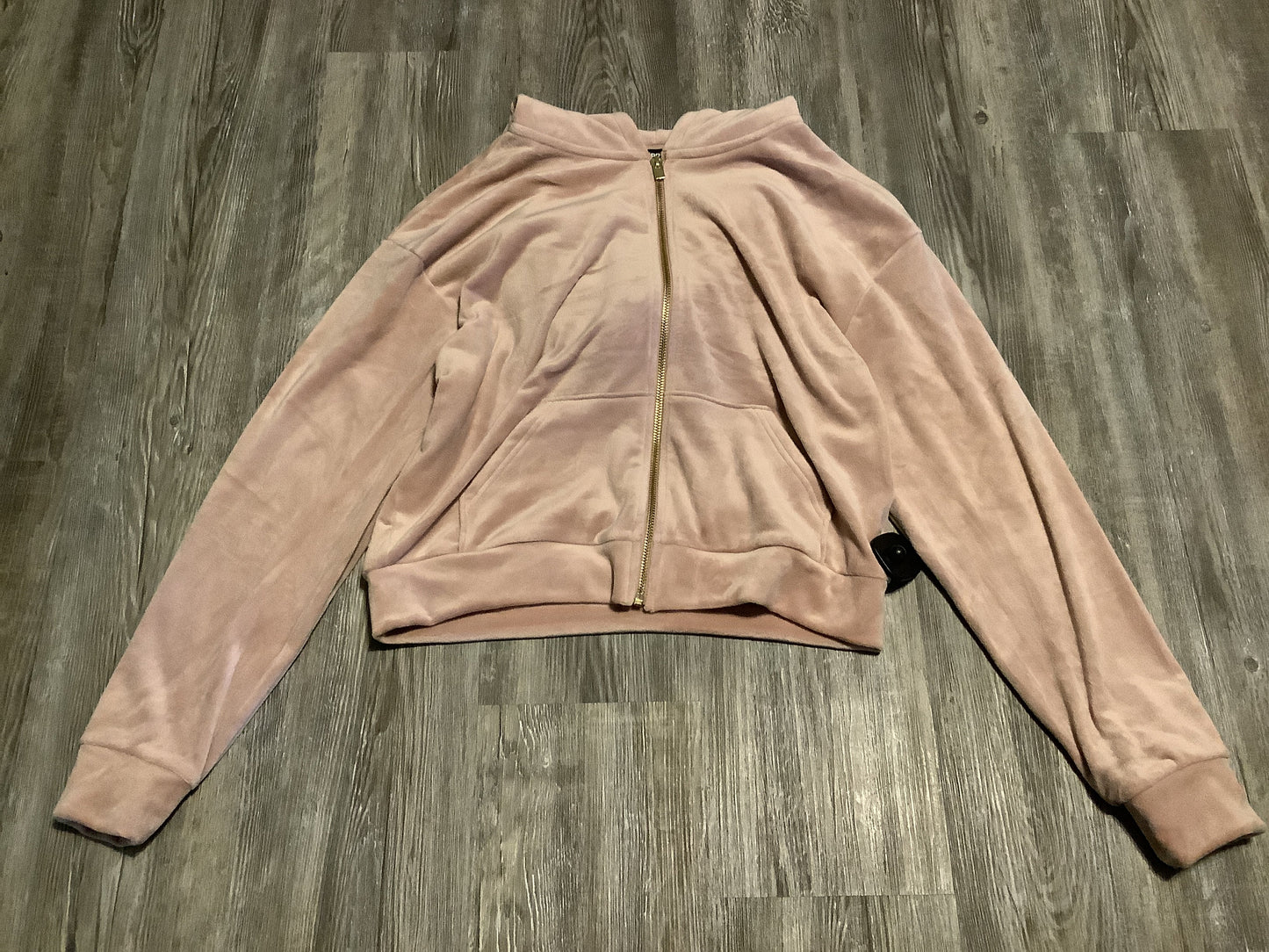 Sweatshirt Hoodie By Express In Pink, Size: M