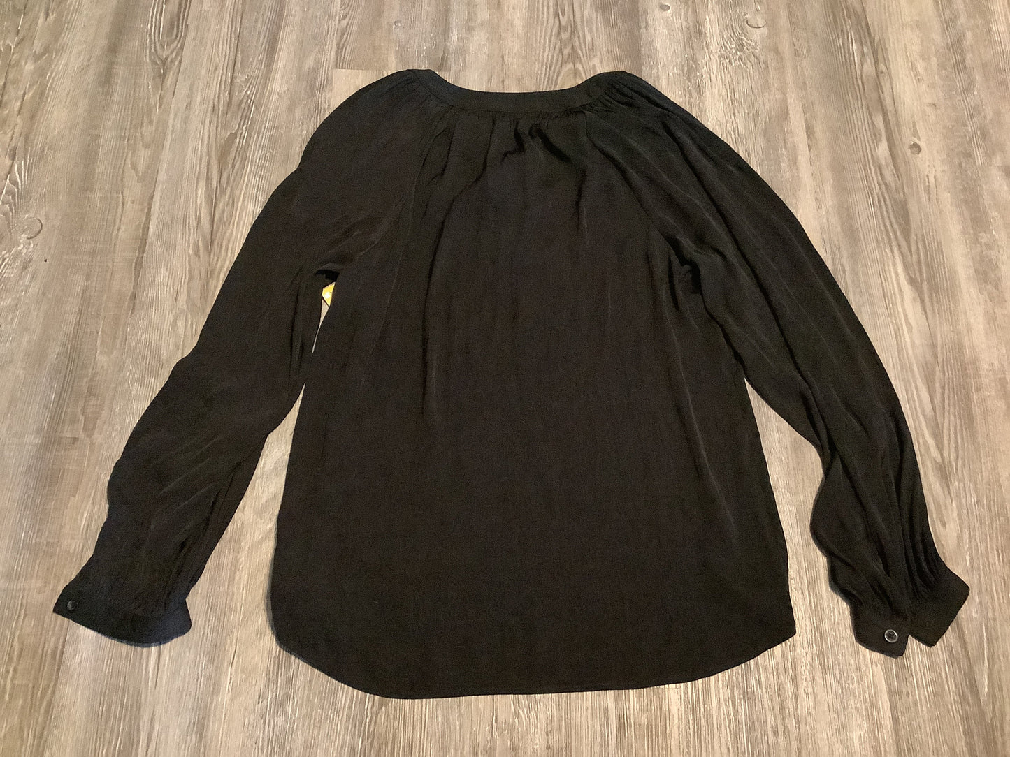 Top Long Sleeve By Nine West Apparel In Black, Size: S