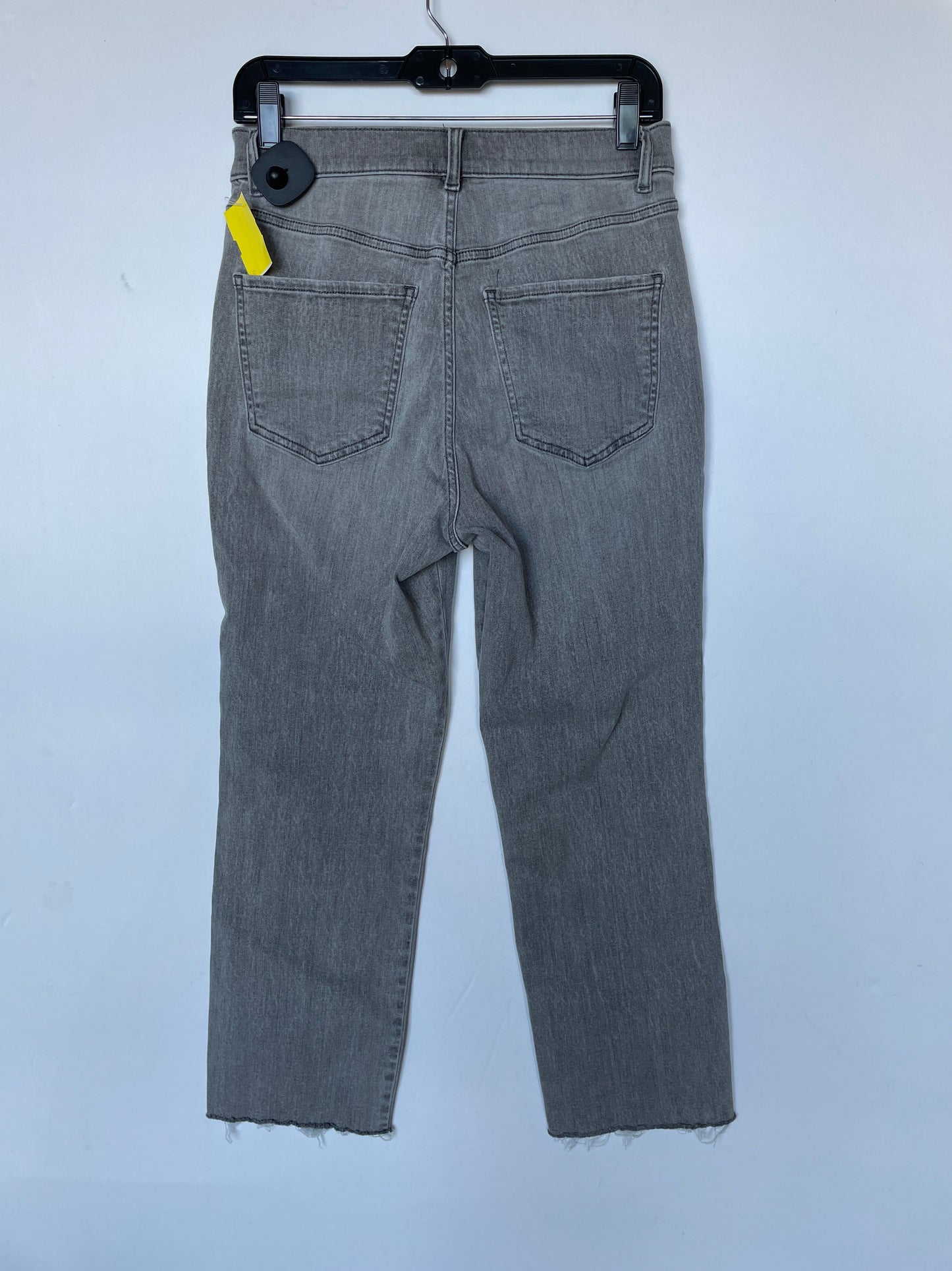 Jeans Straight By Express In Grey, Size: 6