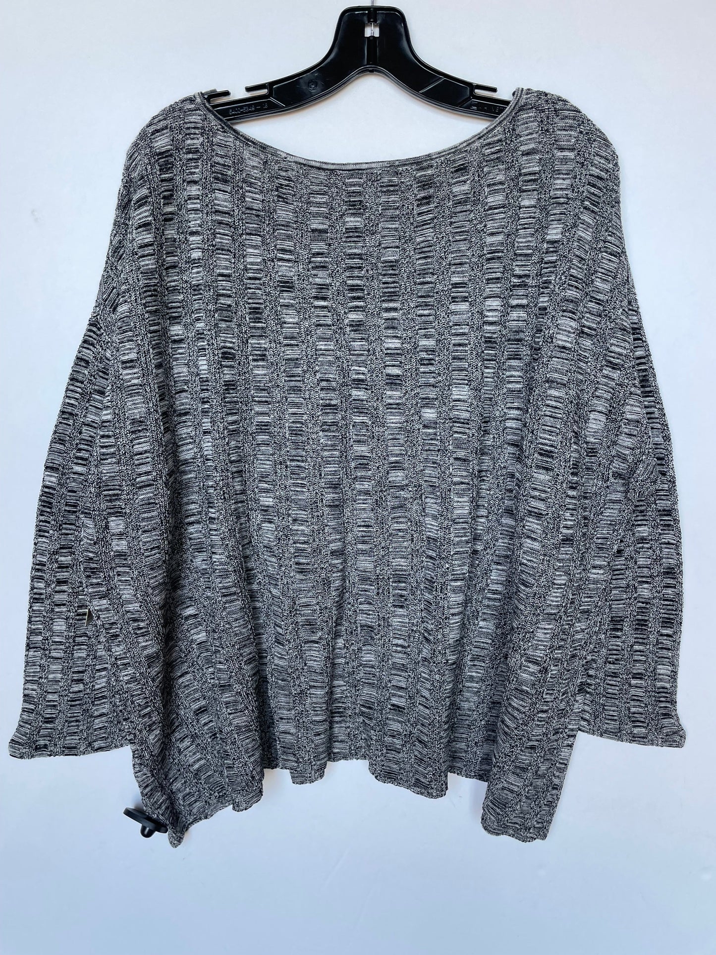 Sweater By Eileen Fisher In Black & White, Size: 3x