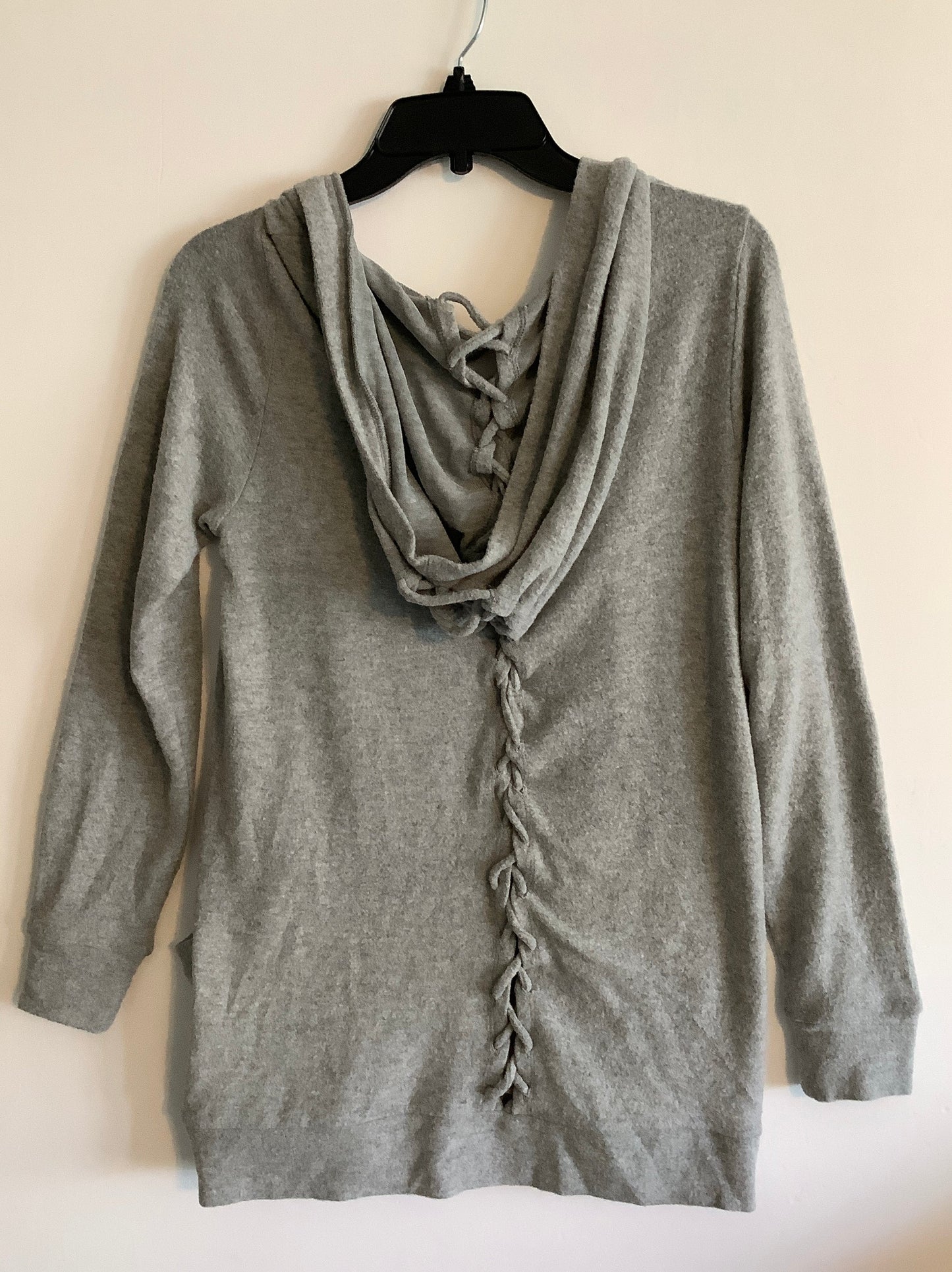 Sweater Cardigan By Chaser In Grey, Size: M