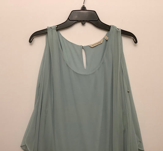 Dress Casual Midi By Soft Surroundings In Teal, Size: Xl