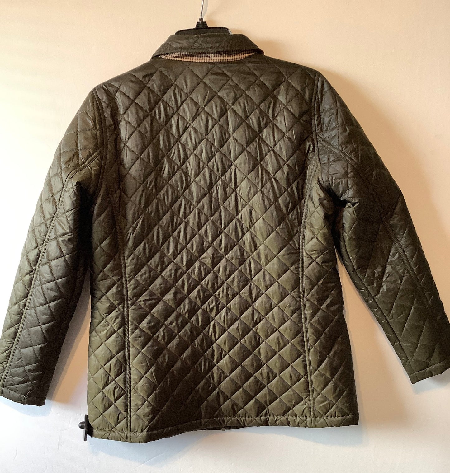 Coat Puffer & Quilted By Weatherproof In Green, Size: M