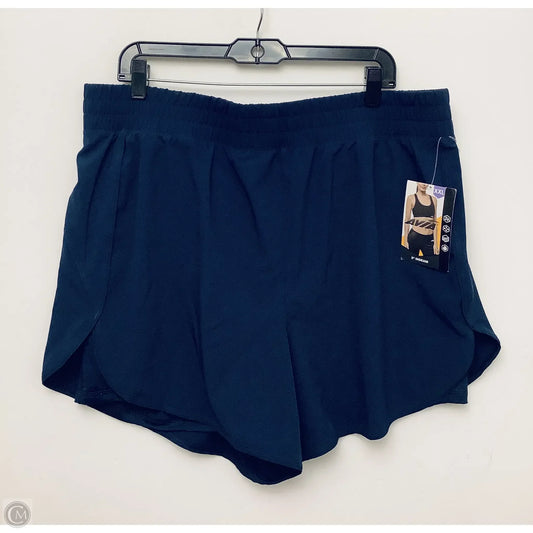 Athletic Shorts By Avia In Navy, Size: 2x