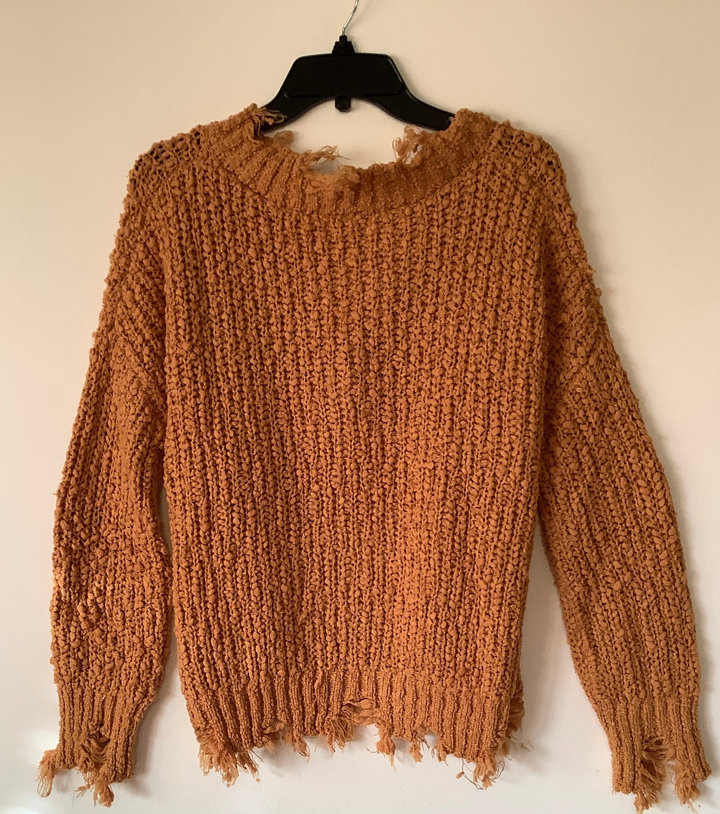 Sweater By Miracle In Yellow, Size: M