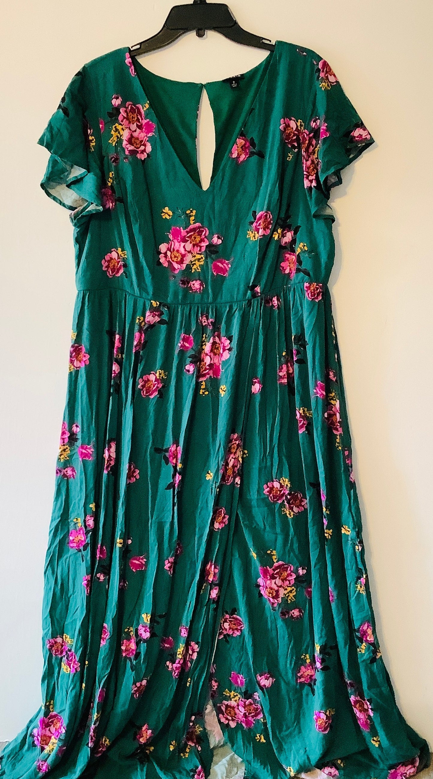 Dress Casual Maxi By Torrid In Green, Size: 2x