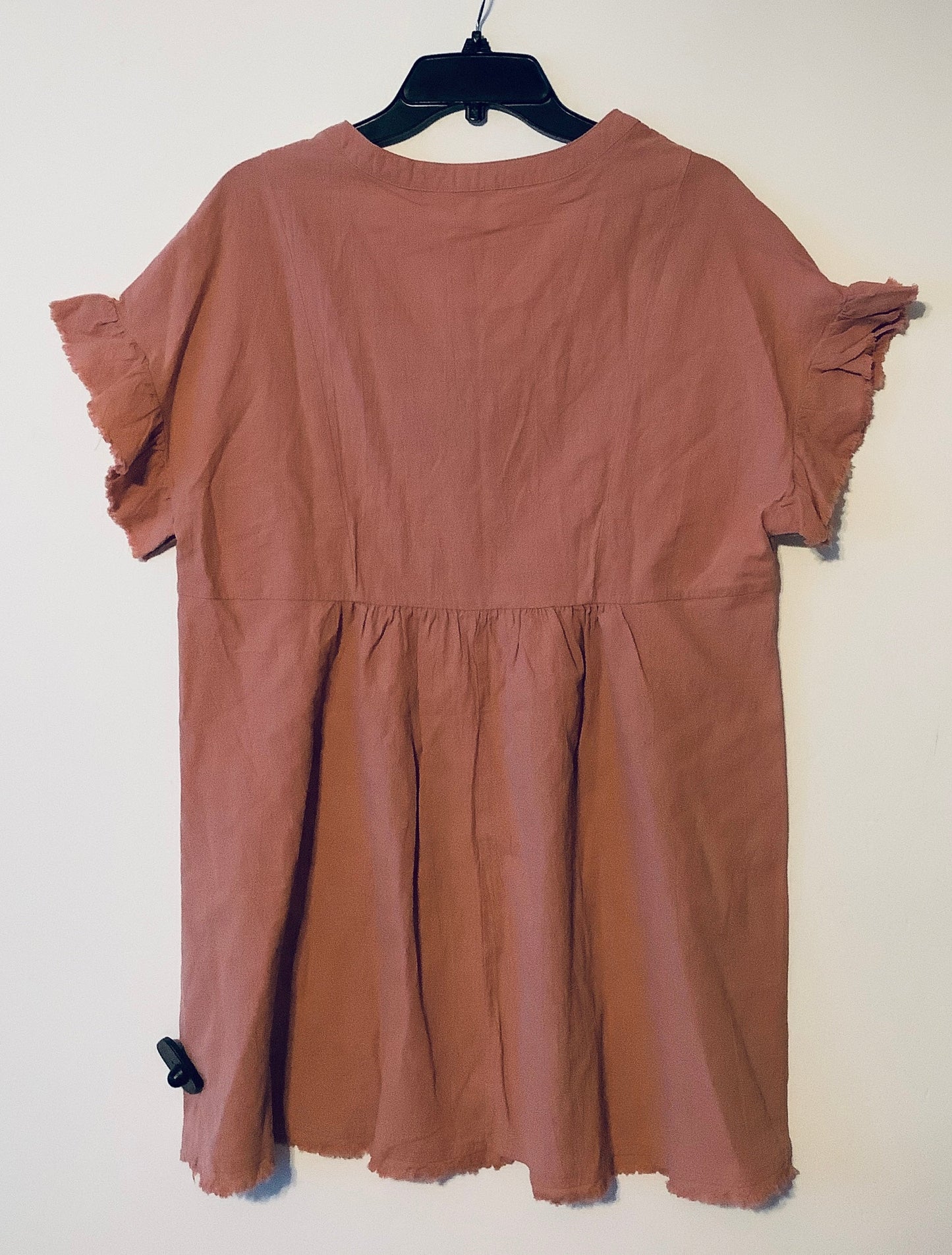 Dress Casual Short By Umgee In Mauve, Size: L