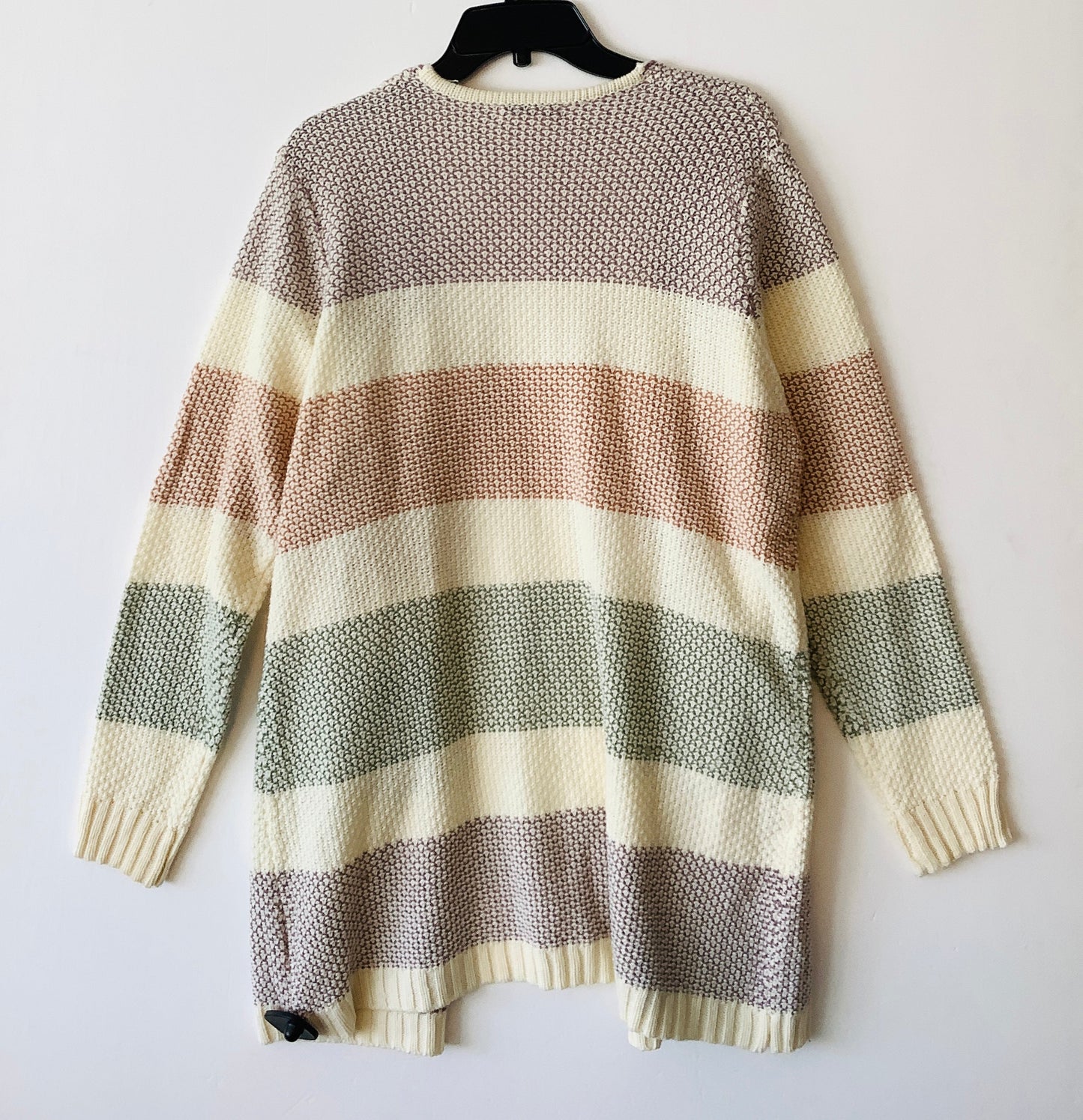 Sweater Cardigan By Staccato In Cream, Size: M