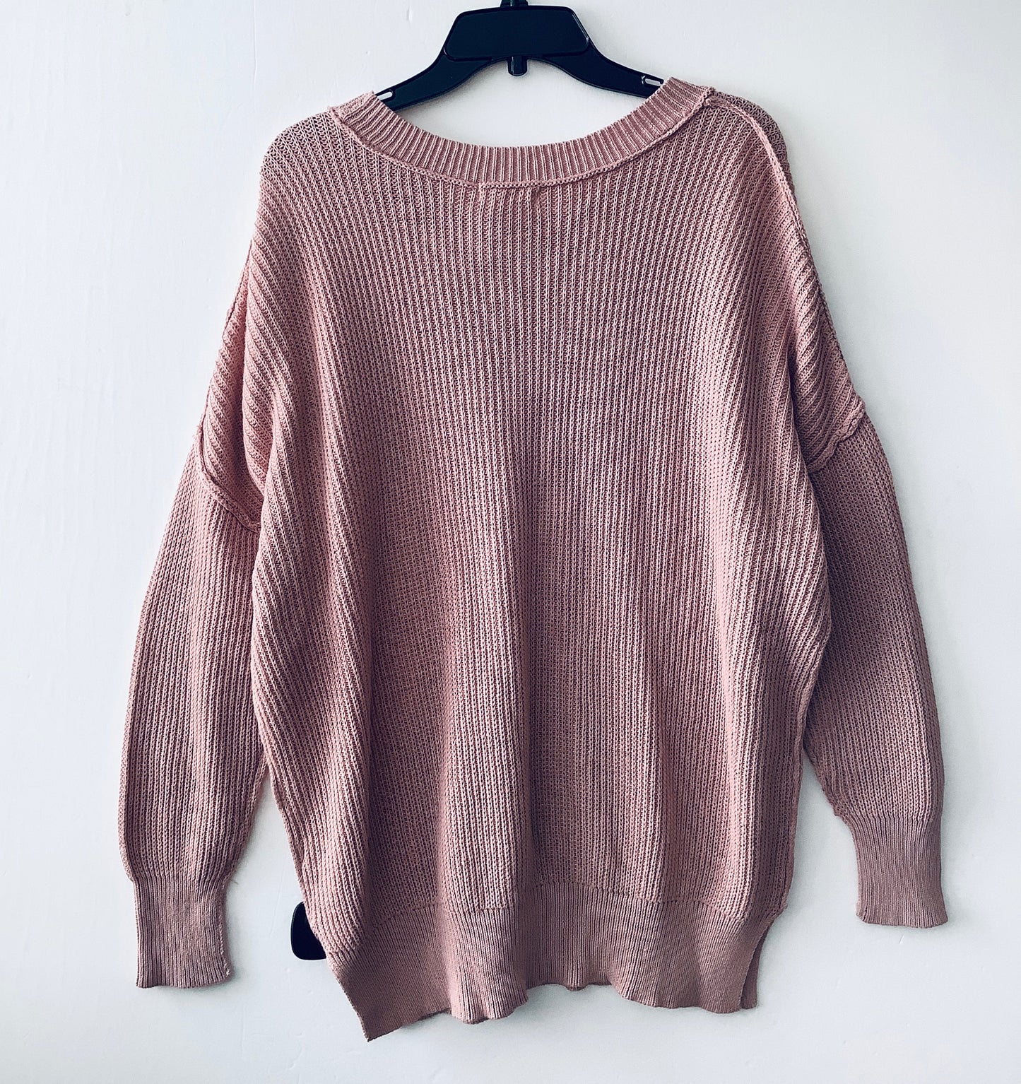 Sweater By Blu Pepper In Pink, Size: L