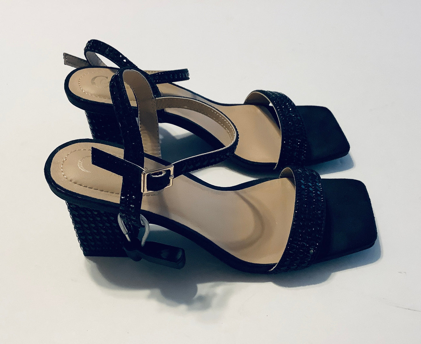 Shoes Heels Block By Cato In Black, Size: 8