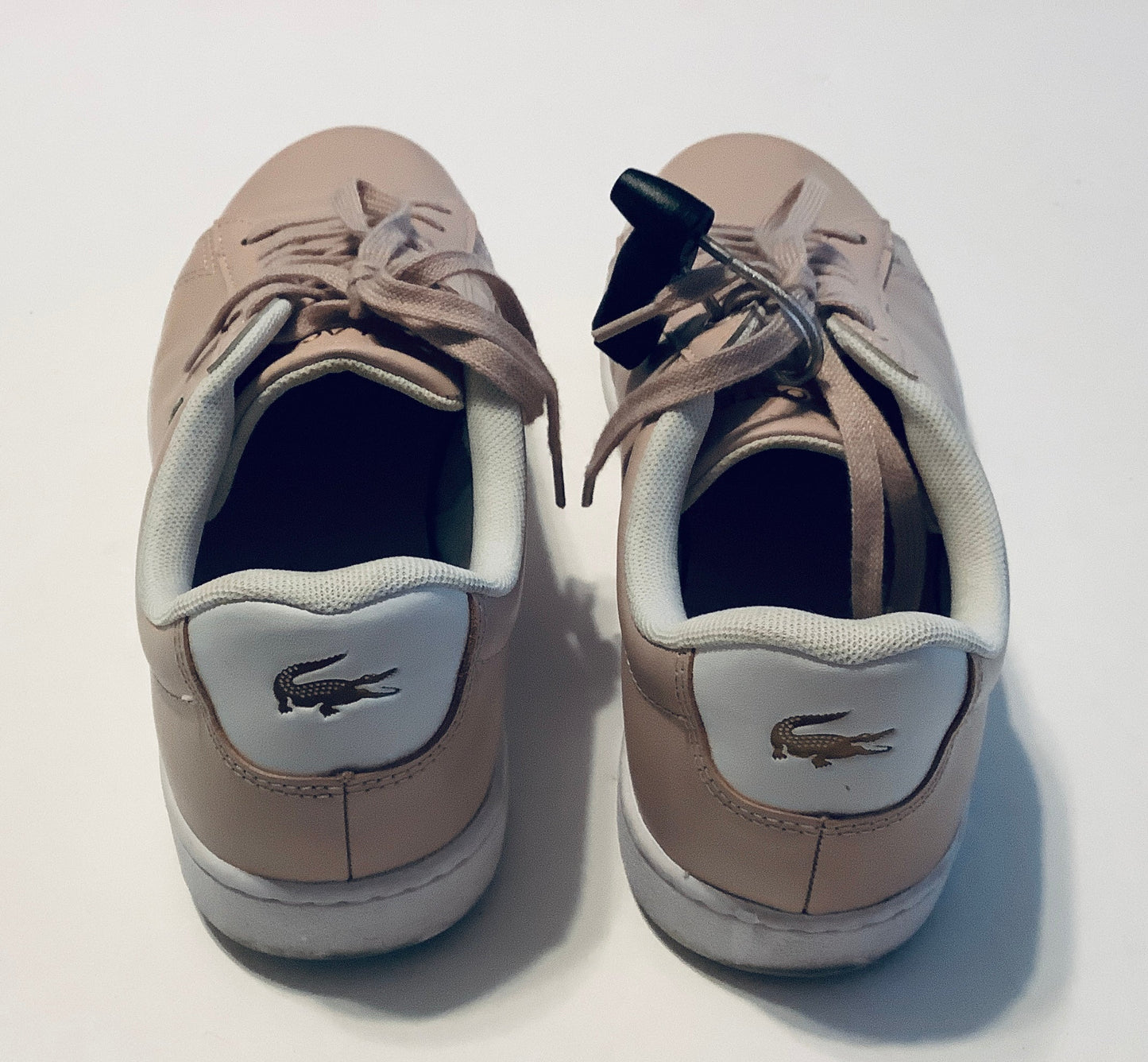 Shoes Sneakers By Lacoste In Pink, Size: 7