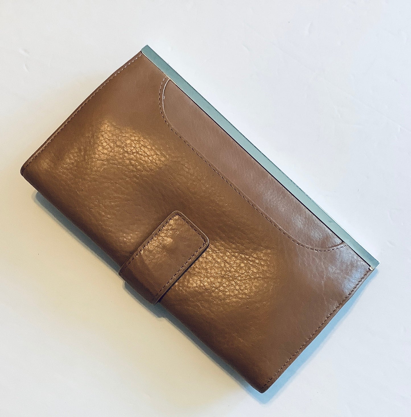 Wallet Leather By Audrey Brooke, Size: Medium