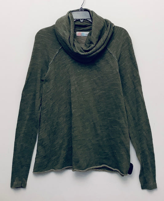 Top Long Sleeve By Free People In Green, Size: Osfm