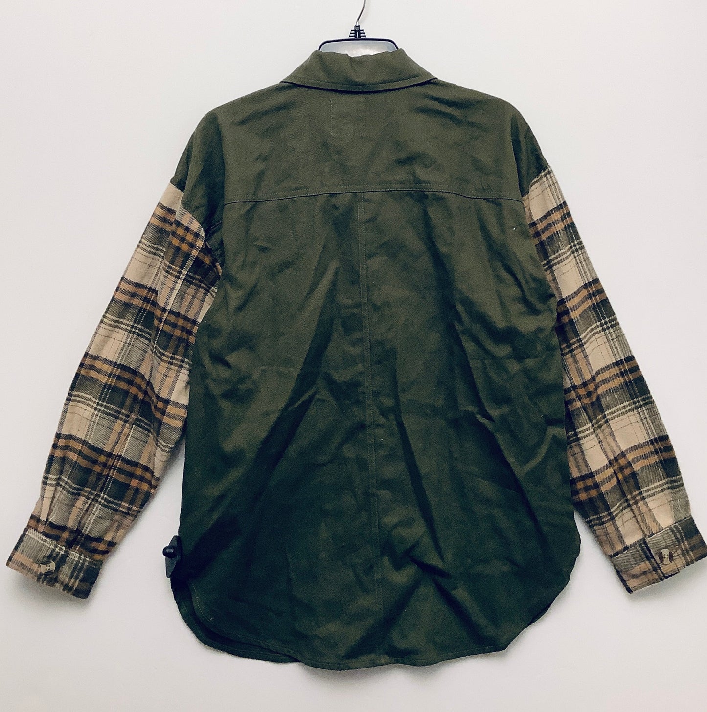 Jacket Shirt By Thread And Supply In Green, Size: M