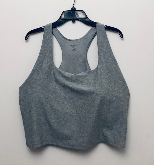 Athletic Tank Top By Old Navy In Grey, Size: 3x