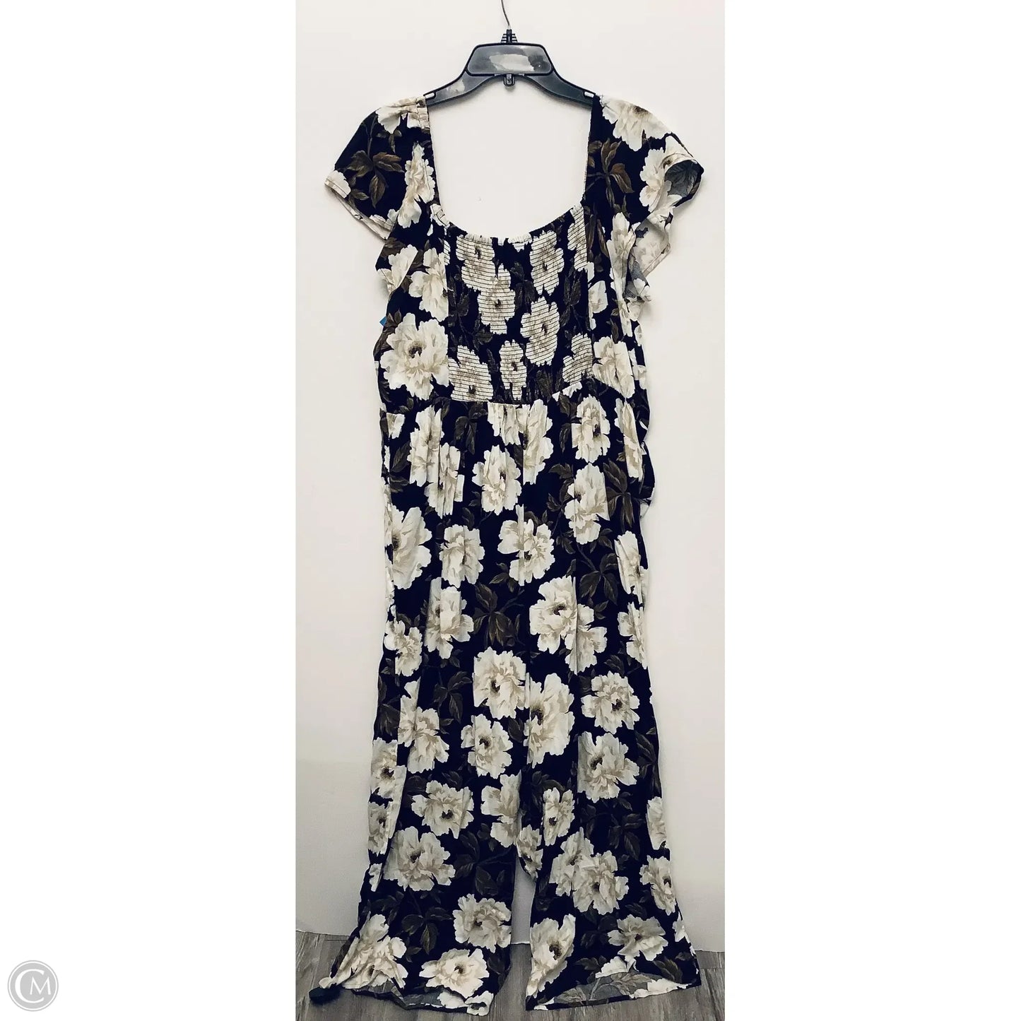 Jumpsuit By Old Navy In Floral Print, Size: Xl