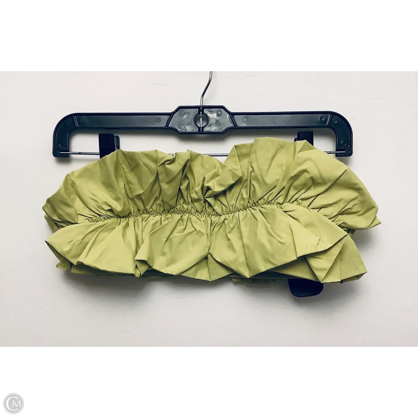 Top Sleeveless By Zara In Green, Size: M