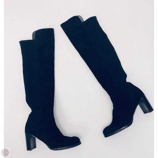 Boots Designer By Stuart Weitzman In Black, Size: 5.5