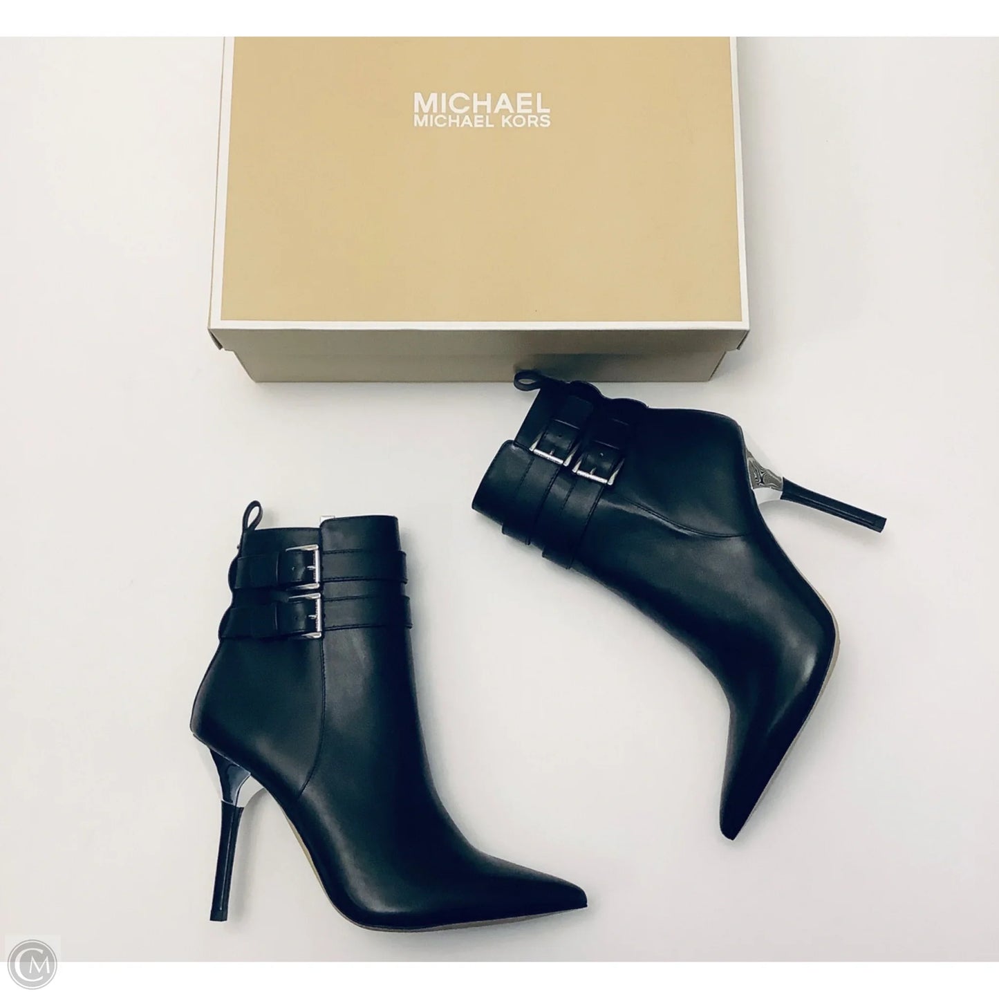 Boots Designer By Michael Kors In Black, Size: 10