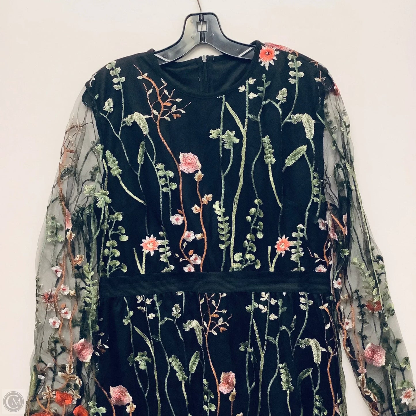 Dress Casual Short By Cme In Floral Print, Size: Xl