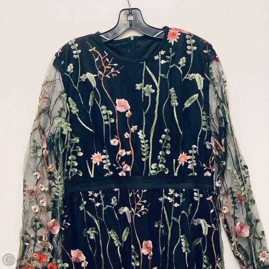 Dress Casual Short By Cme In Floral Print, Size: Xl