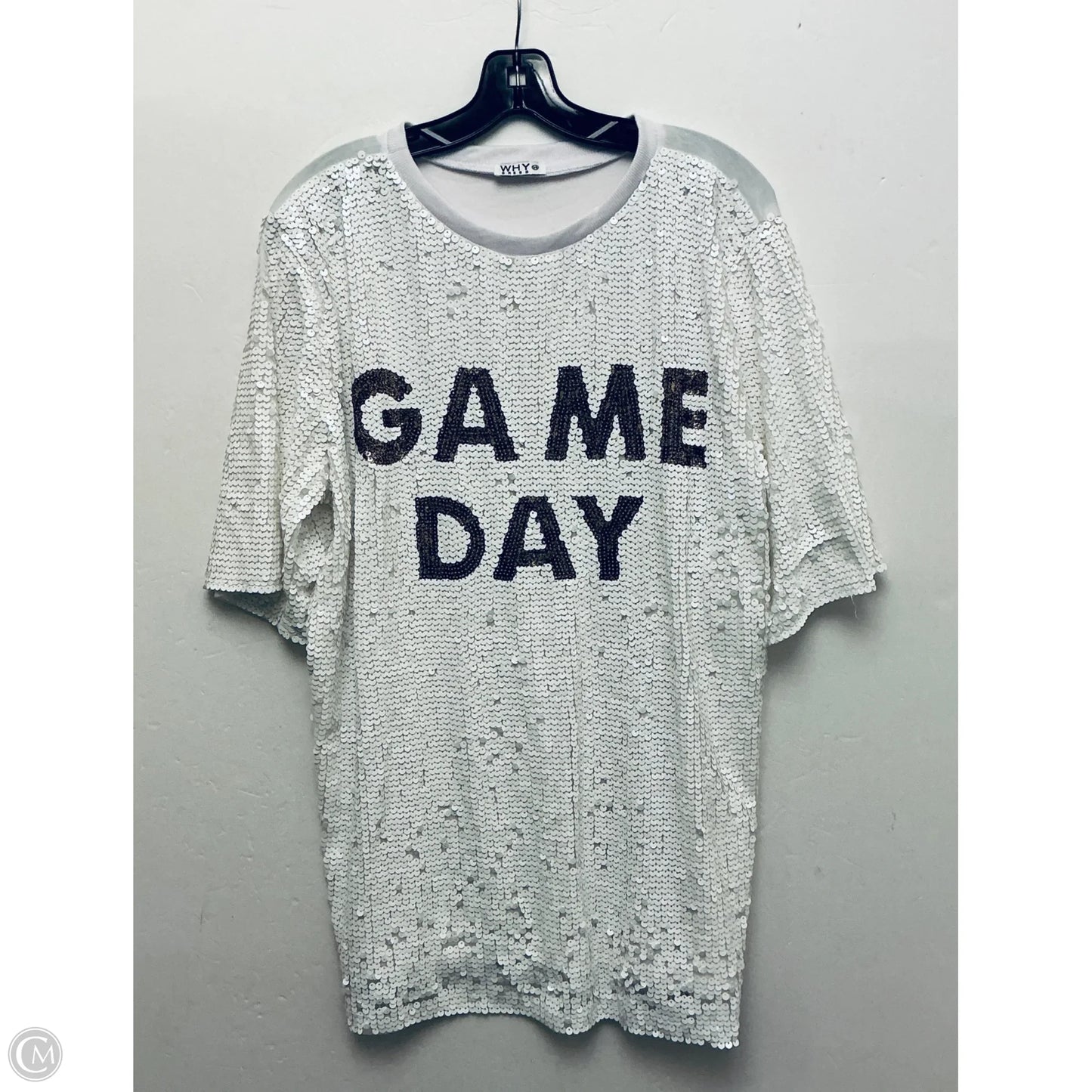 Dress Casual Short By Why Dress In White, Size: Osfm